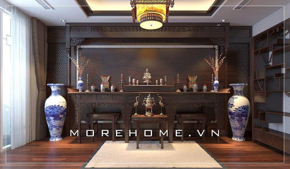 Phòng thờ biệt thự